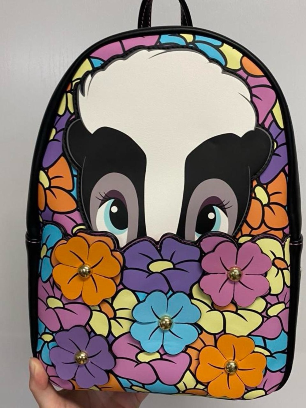 Loungefly Multicolor Bambi Floral Mini Backpack